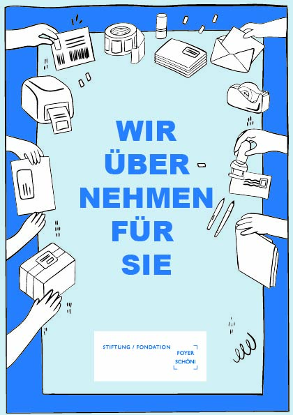 Flyer wir übernehmen für Sie. Effizient, zuverlässig und mit hoher Sorgfalt - wir unterstützen Sie bei sämtlichen Arbeiten, die präzise und in Serie ausgeführt werden können. Wir freuen uns darauf auch Sie bei Ihren Vorhaben zu unterstützen. Gerne können Ideen, Anforderungen und Vorstellungen besprochen werden. 